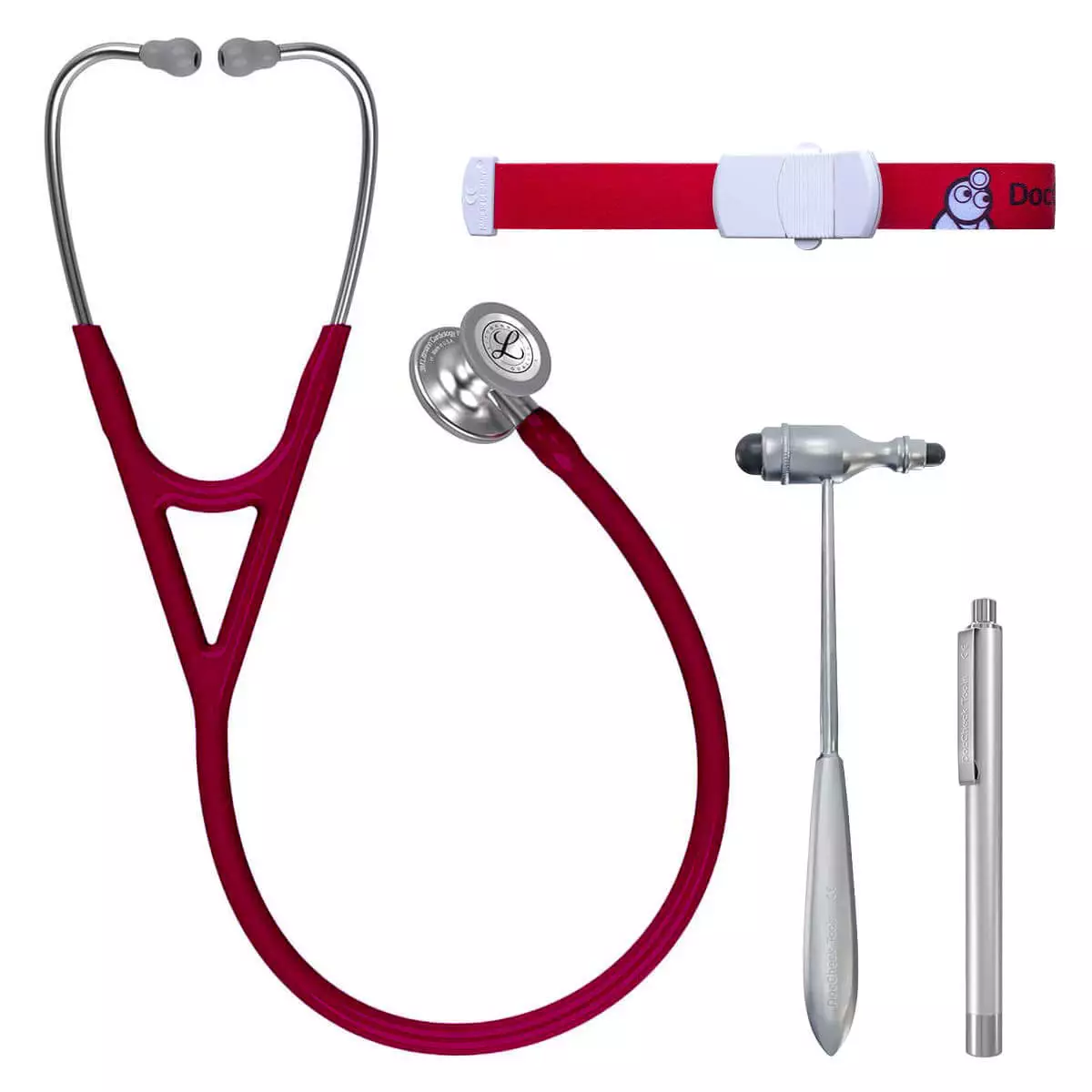 Littmann PJ/U-Kurs-Set Cardiology IV – Stainless Steel Edition