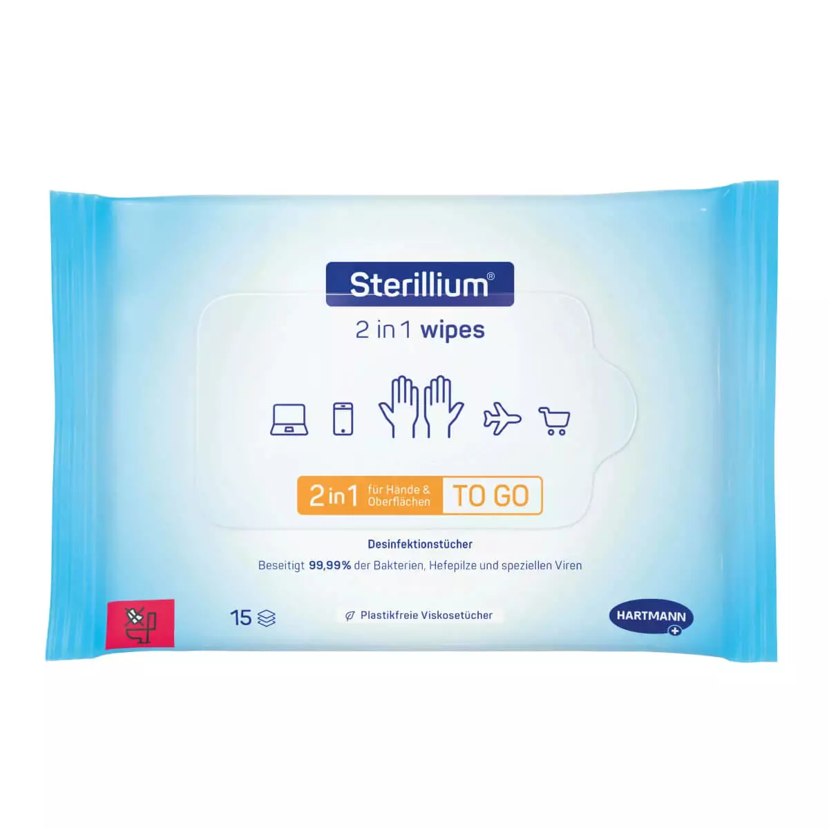 HARTMANN Sterillium 2in1 wipes