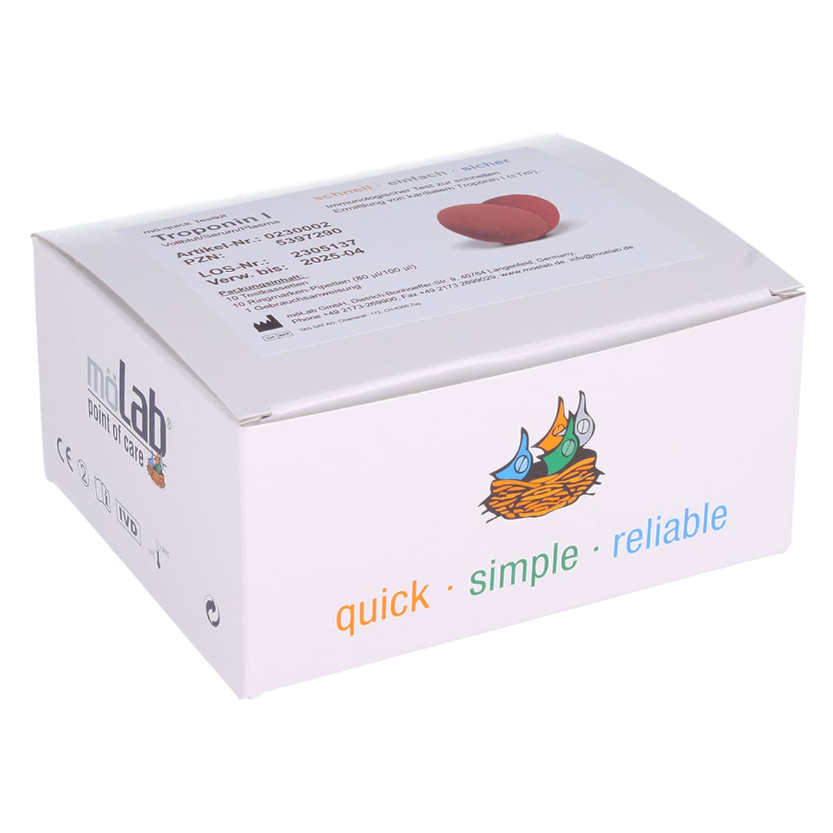 möLab Troponin I Test qualitativ möLab Troponin I Test qualitativ