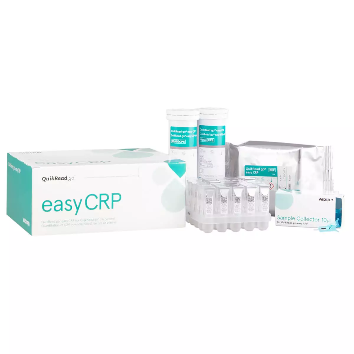 Aidian QuikRead go easy CRP Test-Kit Aidian QuikRead go easy CRP Test-Kit
