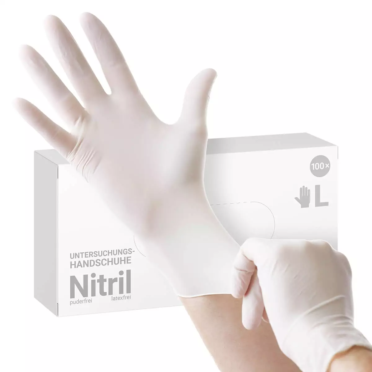 Dr. No Puderfreie Nitril-Handschuhe