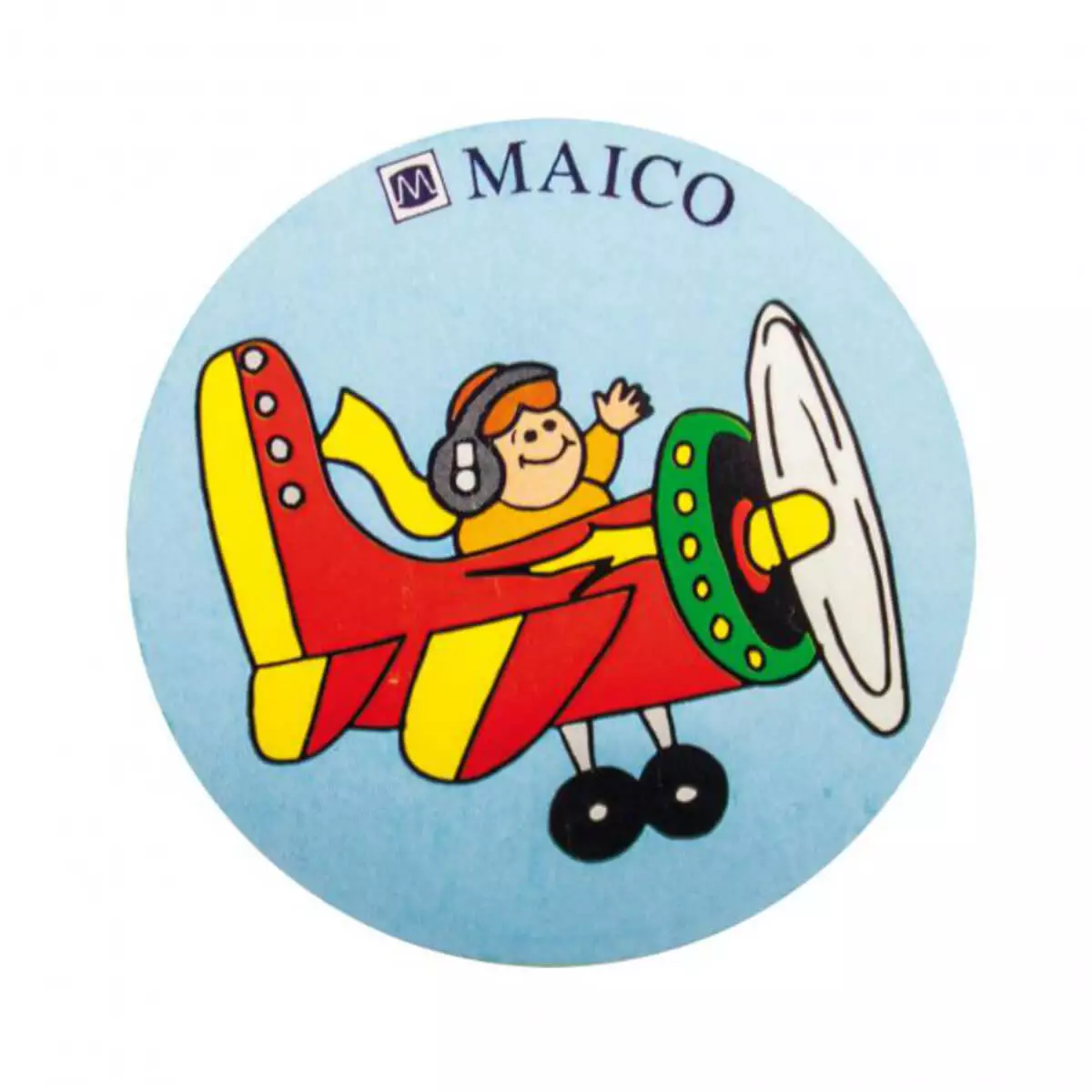 MAICO Pilotenschein Aufkleberrolle