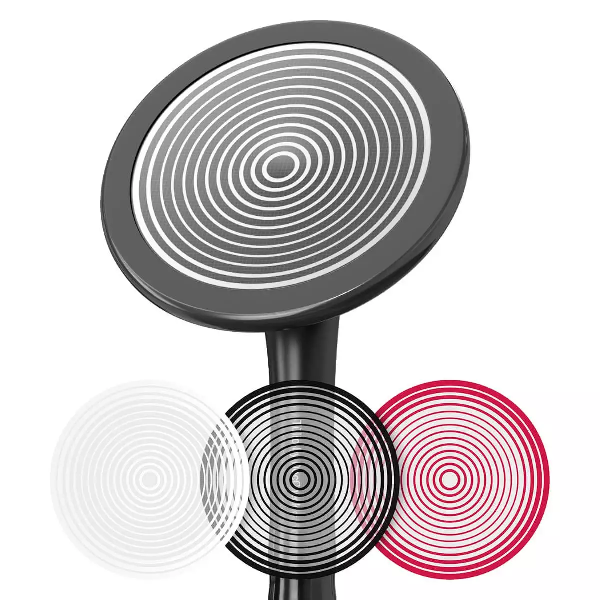 DocCheck Thïngs Bedruckte Fiberglas-Membransets "Drums"