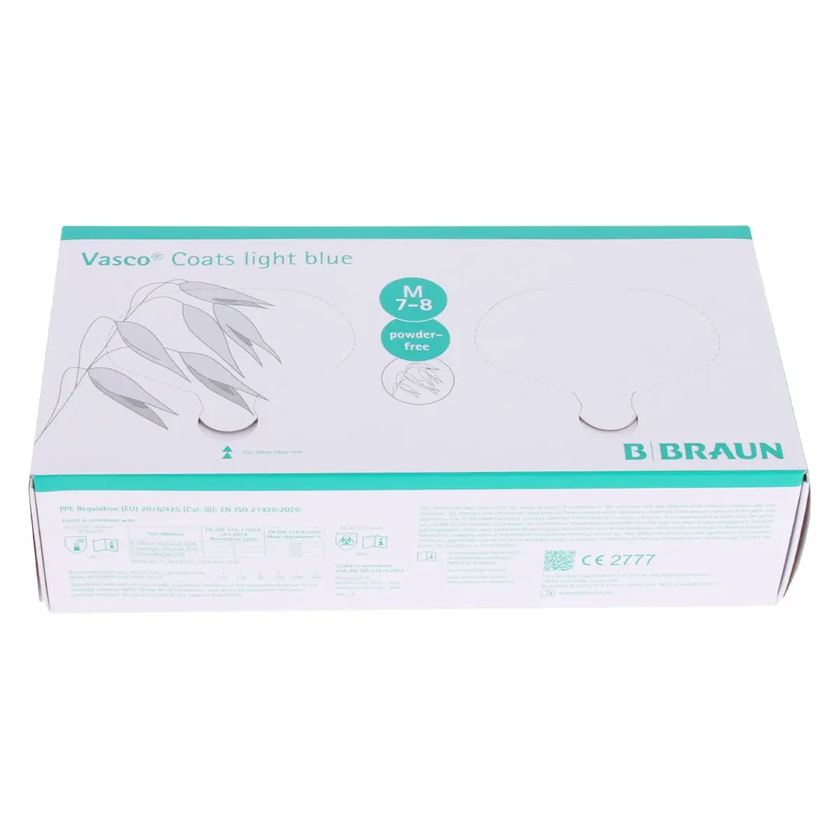 B. Braun Vasco Coats light blue Nitril-Untersuchungshandschuhe B. Braun Vasco Coats light blue Nitril-Untersuchungshandschuhe
