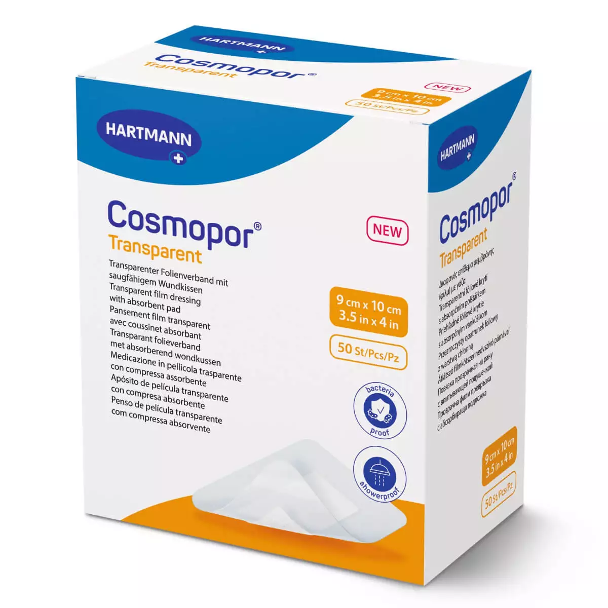 HARTMANN Cosmopor transparent Folienverband HARTMANN Cosmopor transparent Folienverband