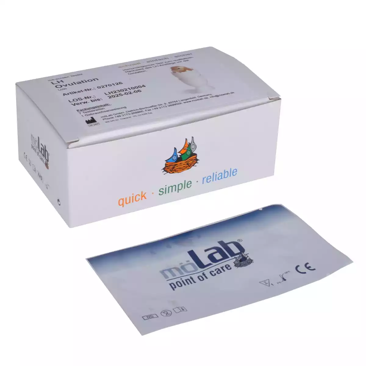 möLab mö-screen LH Ovulationstest