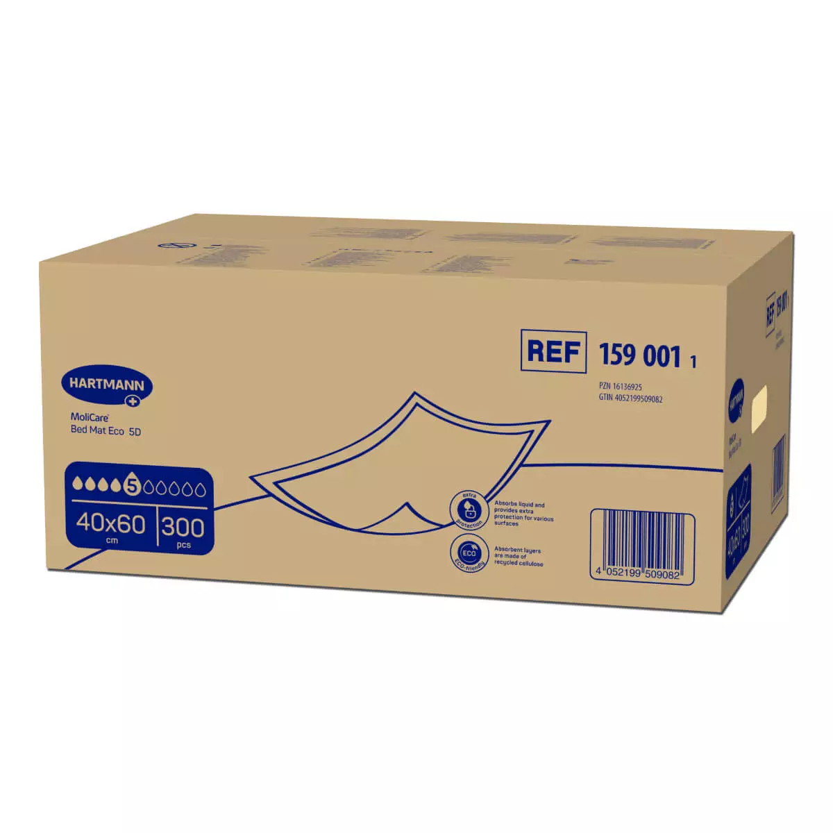 HARTMANN MoliCare Bed Mat Eco Bettschutzeinlagen 5 Tropfen