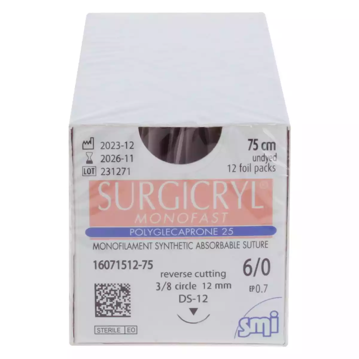SMI Surgicryl Monofast Nahtmaterial SMI Surgicryl Monofast Nahtmaterial