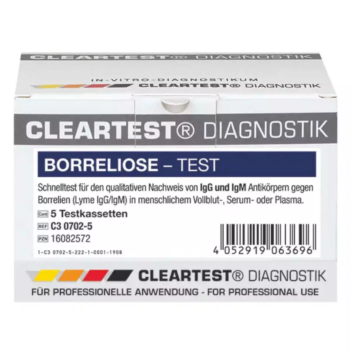 servoprax Cleartest Borreliose Kassettenschnelltest