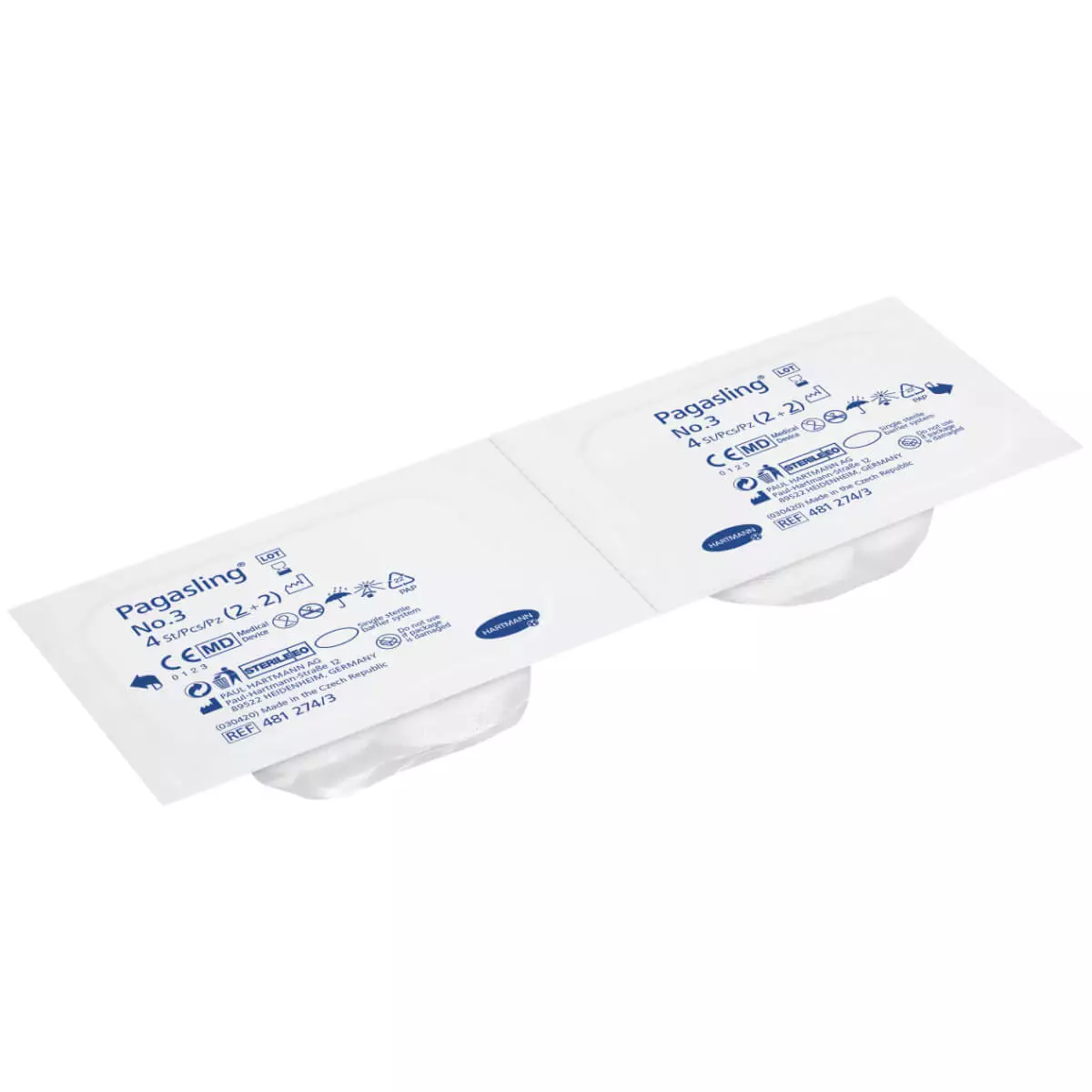 HARTMANN Pagasling sterile Schlinggazetupfer