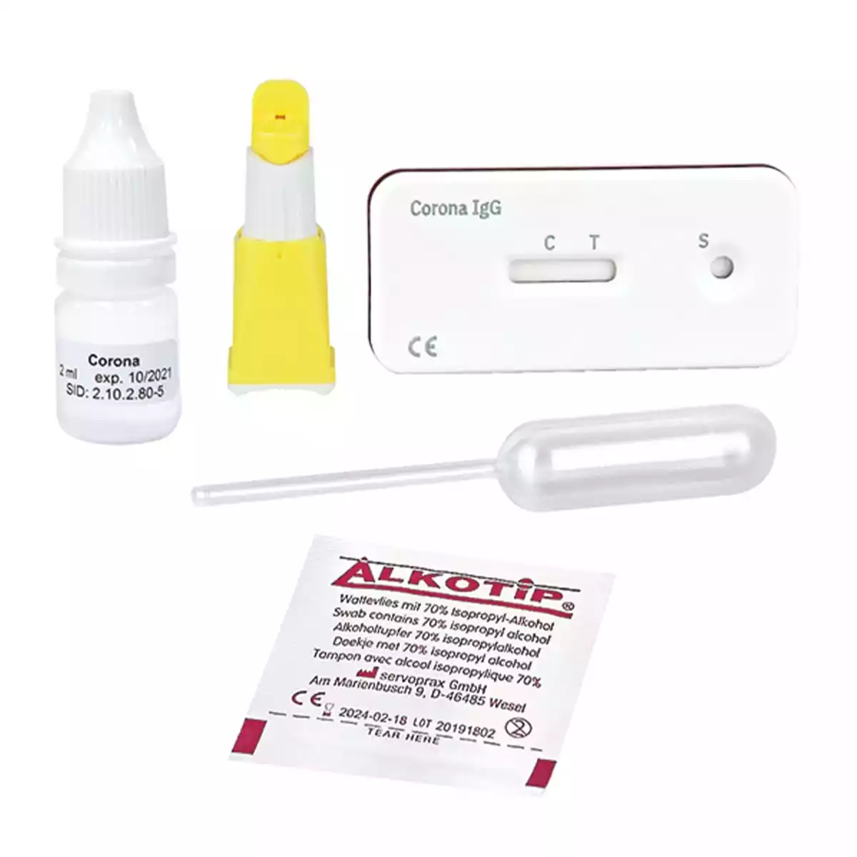 servoprax Cleartest Corona Pro IgG-Schnelltest servoprax Cleartest Corona Pro IgG-Schnelltest