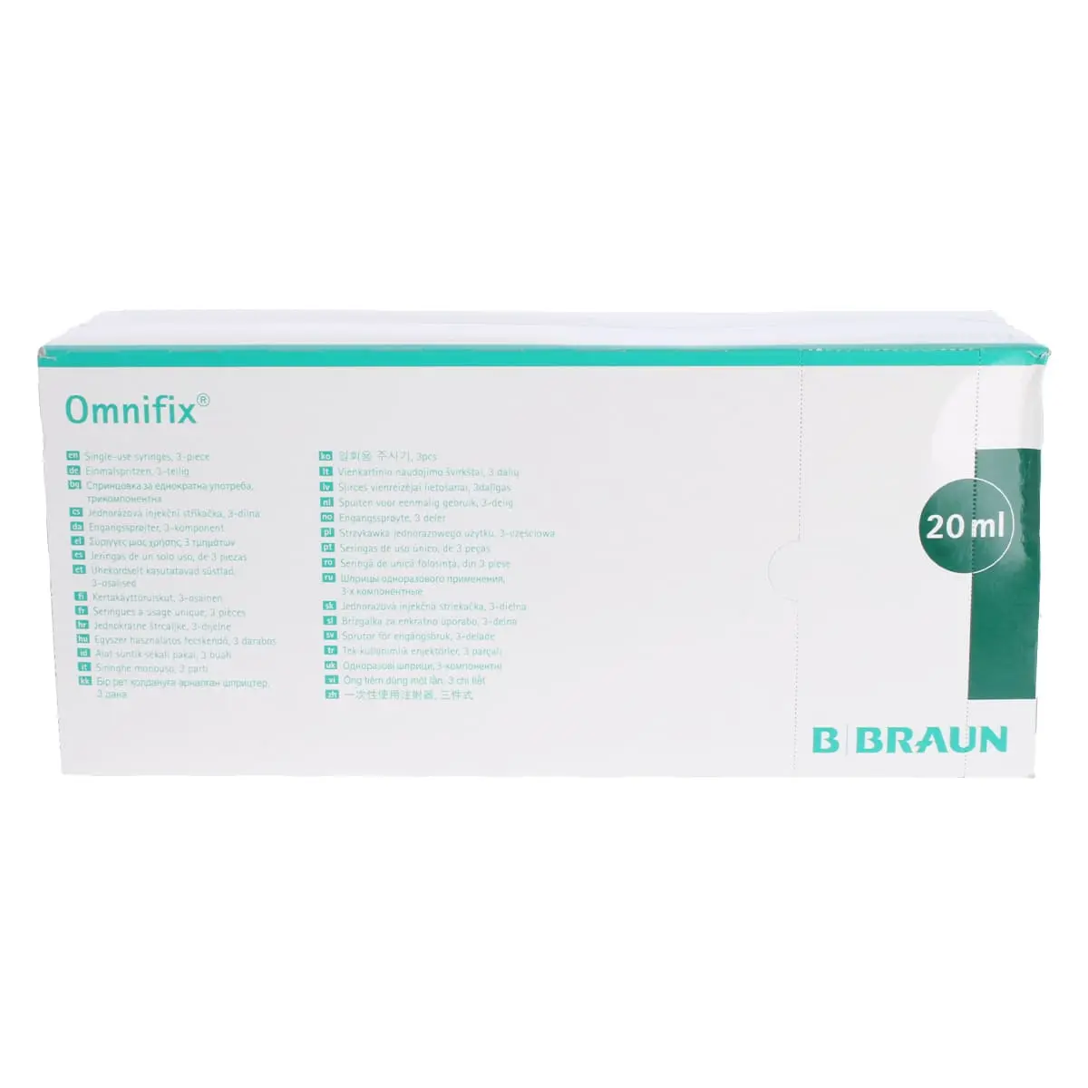 B. Braun Omnifix Luer Lock Solo Einmalspritzen B. Braun Omnifix Luer Lock Solo Einmalspritzen