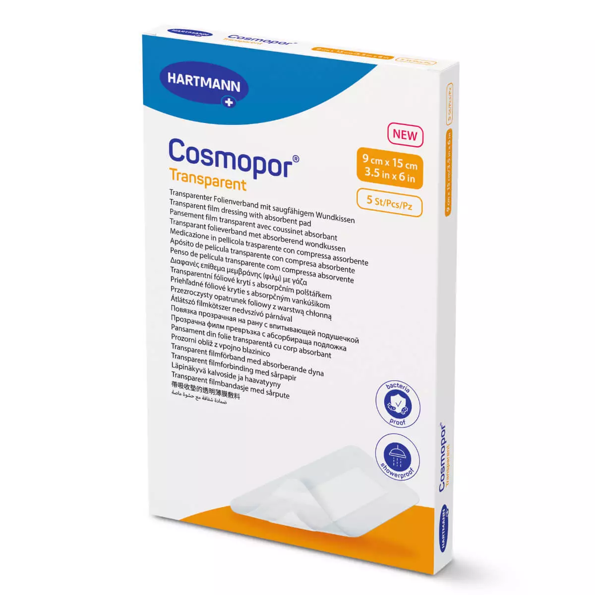 HARTMANN Cosmopor transparent Folienverband