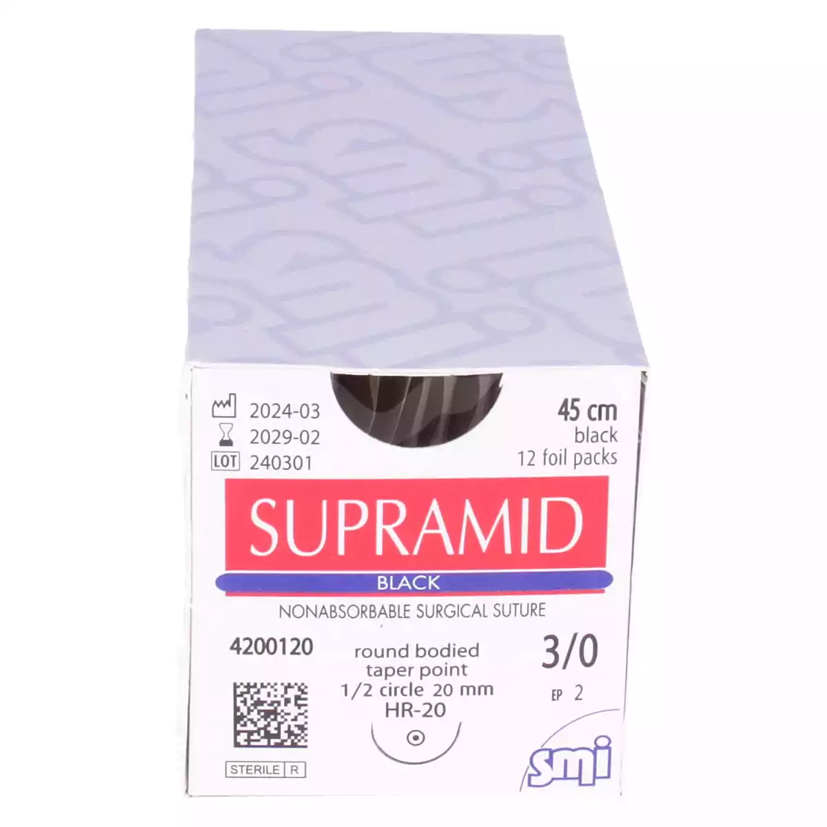 SMI Supramid Black Nahtmaterial