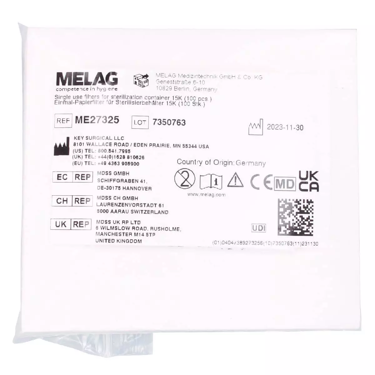 MELAG Einmal-Papierfilter