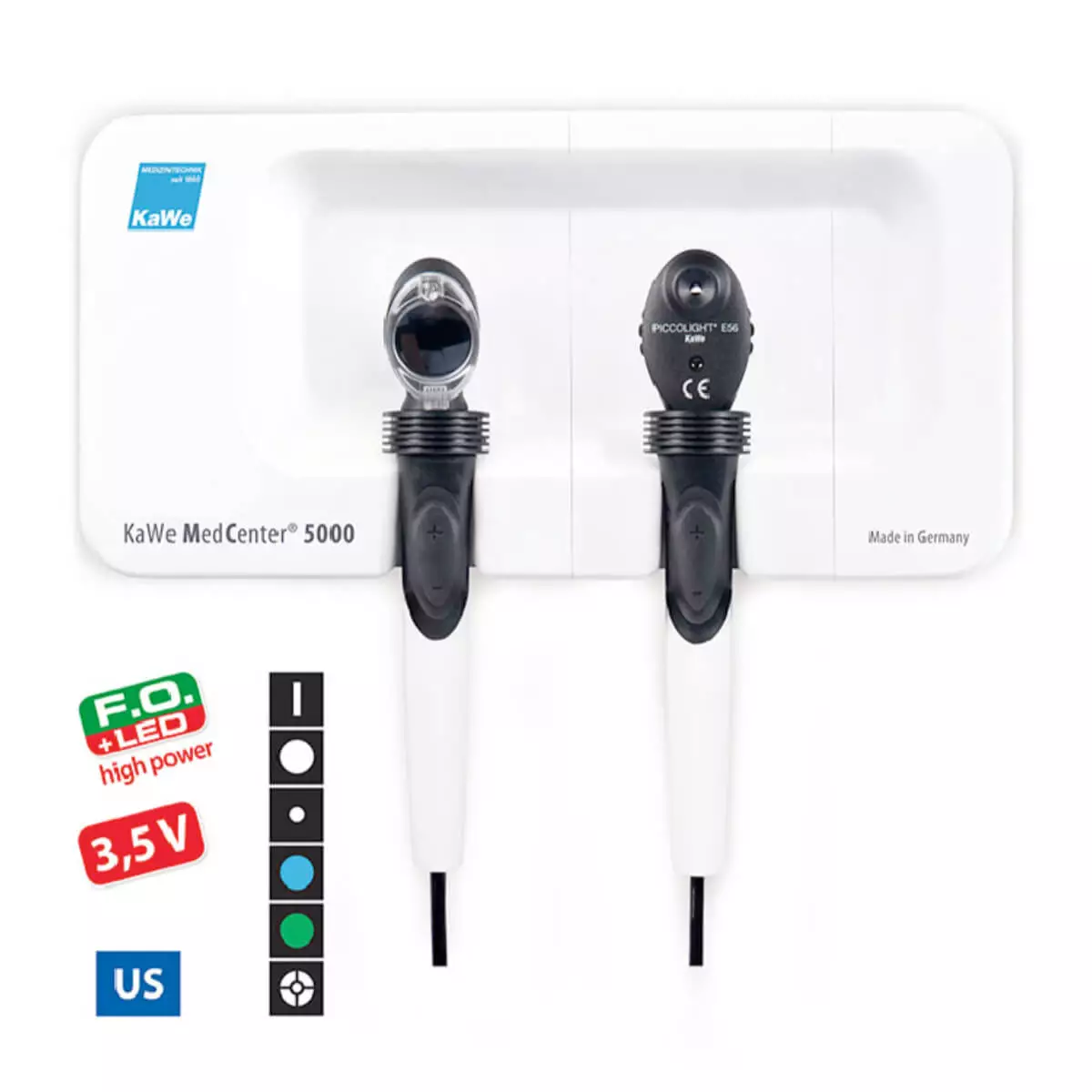KaWe MedCenter 5000 Set mit Piccolight E56 & F.O. LED