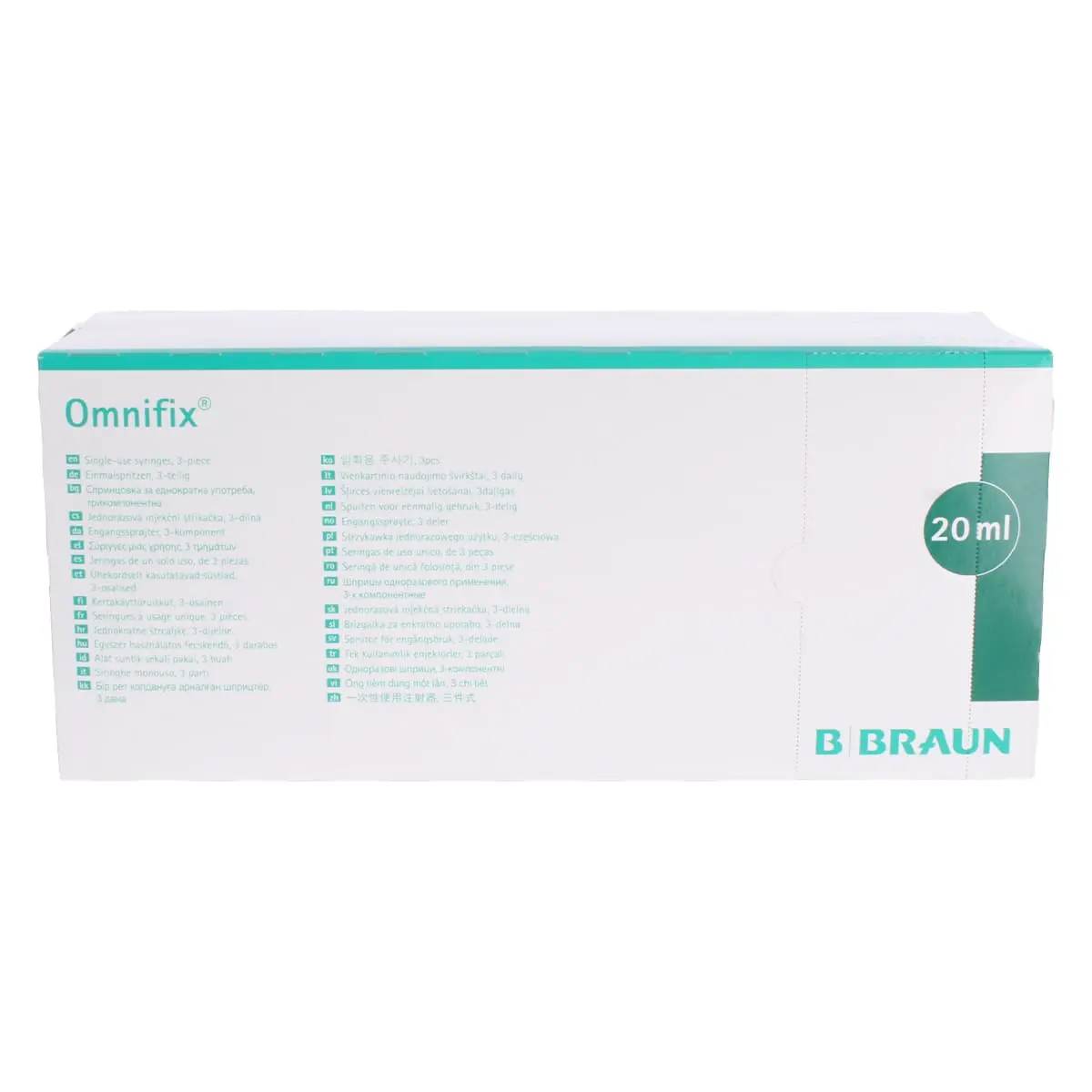 B. Braun Omnifix Luer Solo Einmalspritzen B. Braun Omnifix Luer Solo Einmalspritzen