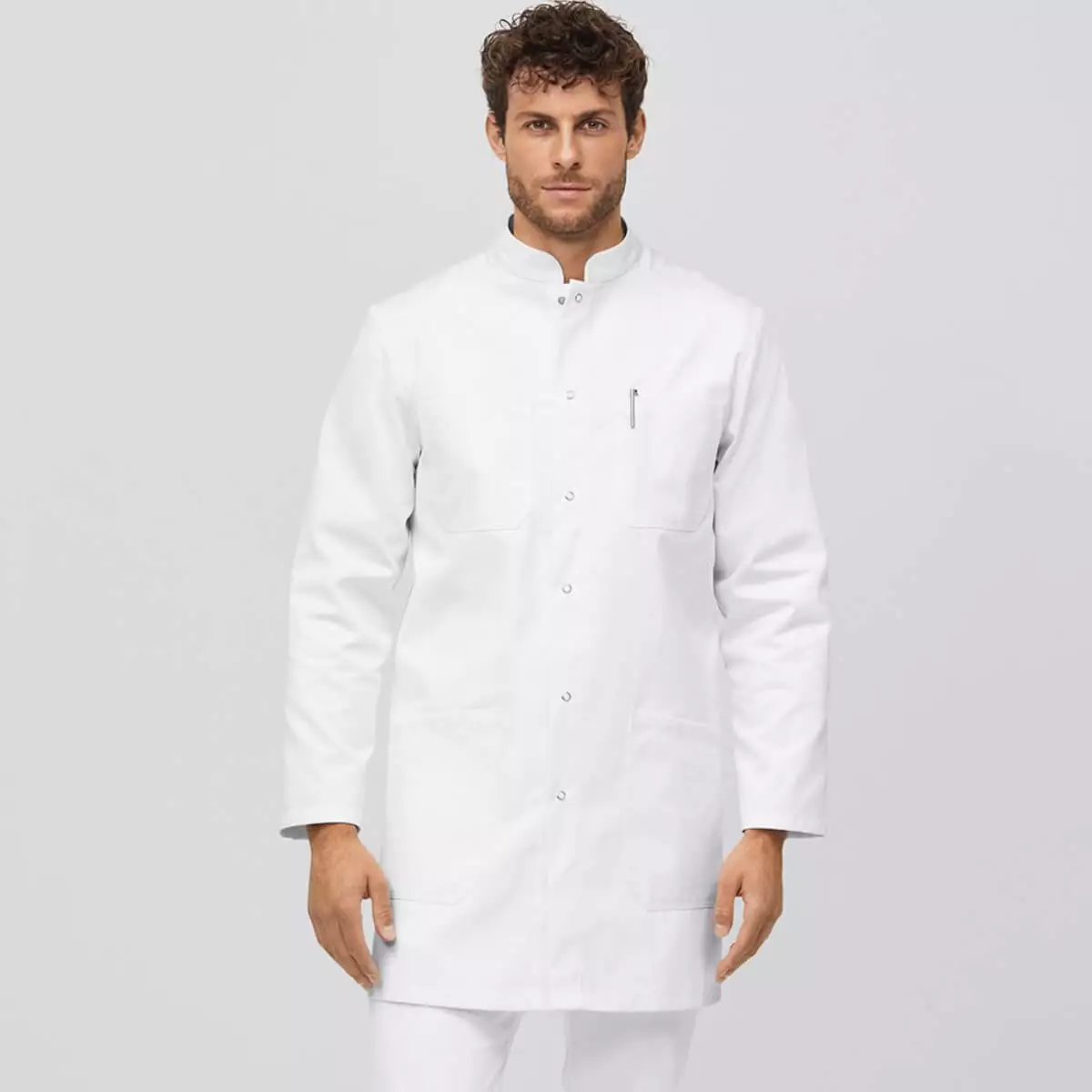 7days Herren-Arztkittel/-Labormantel weiß