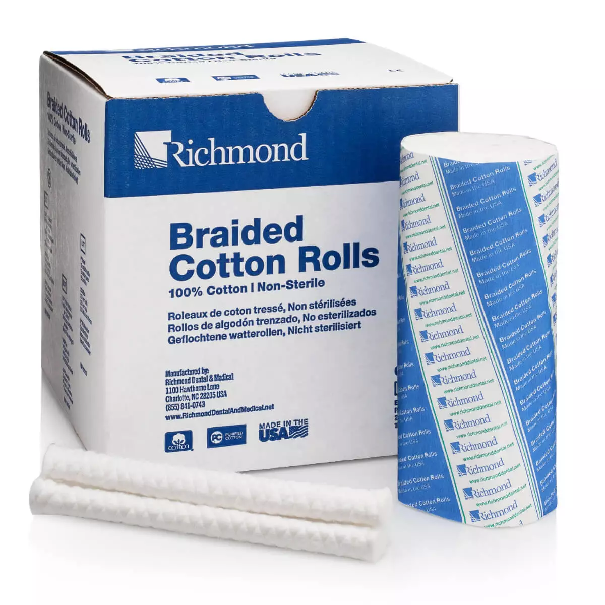 Richmond Braided Cotton Rolls