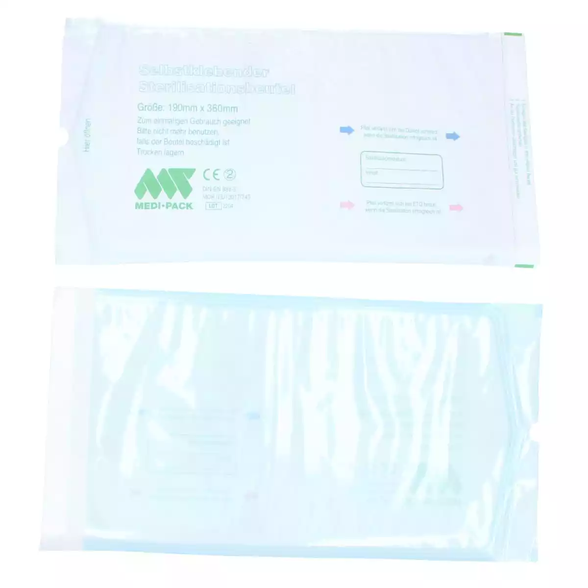 Medi-Pack Self-Sealing Sterilisationsbeutel