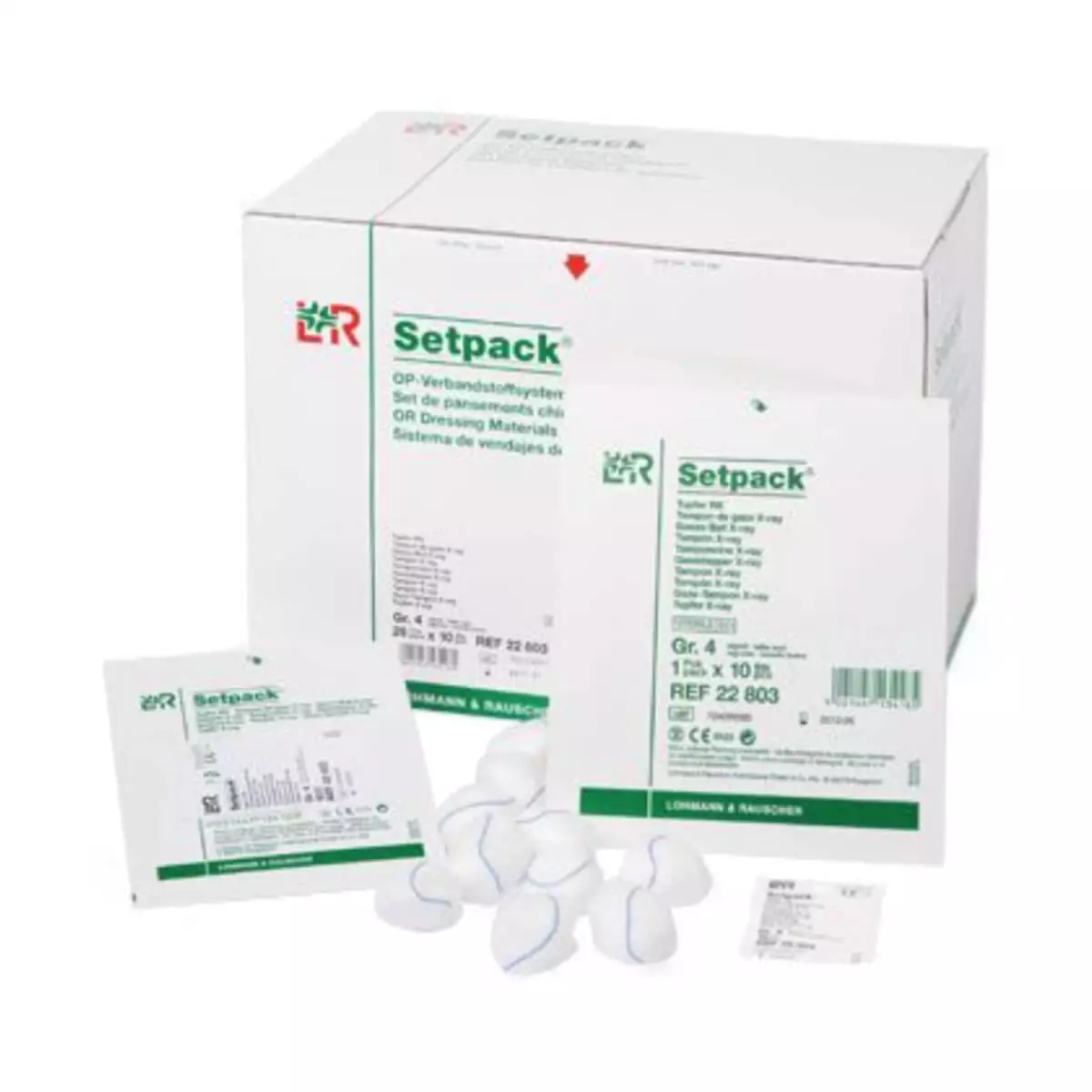 Lohmann & Rauscher Setpack Tupfer RK