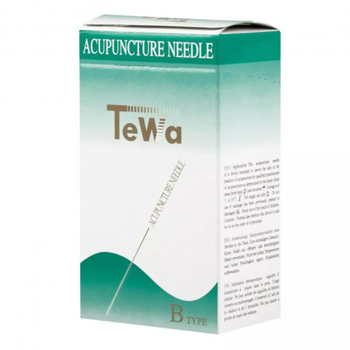 TeWa Akupunkturnadeln ohne Führungsröhrchen