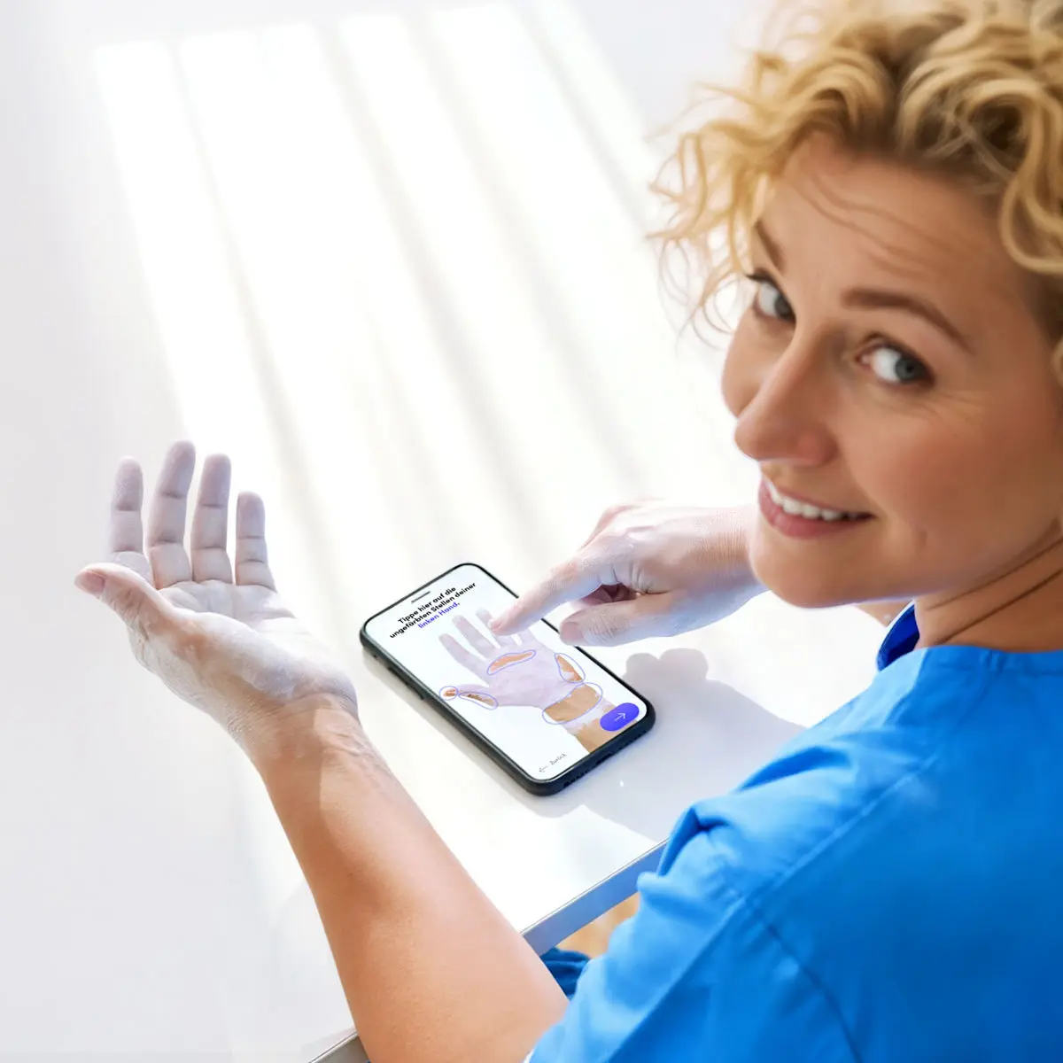 Heyfair DesiCoach 2Go white Händehygiene-Trainingsset