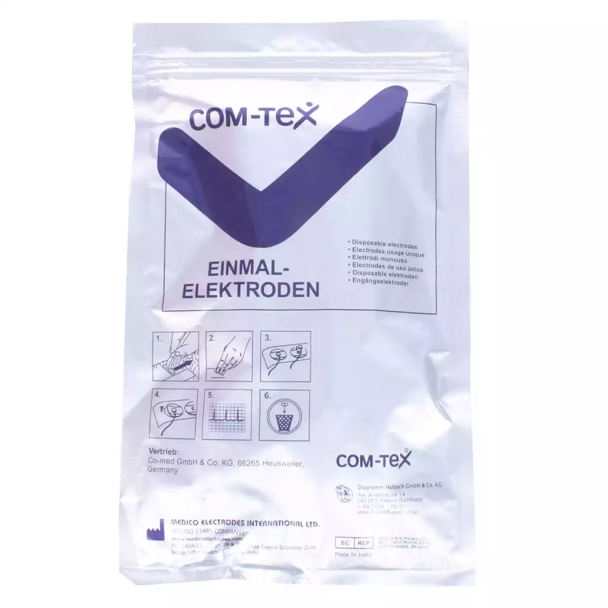 COM-TeX Einmal-Steckelektroden