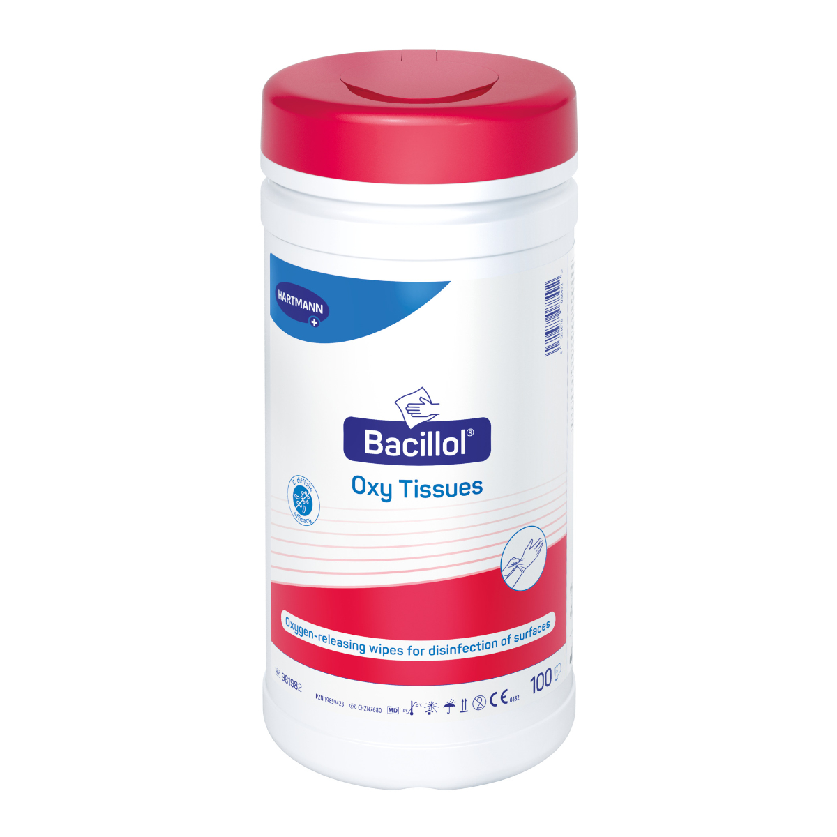 HARTMANN Bacillol Oxy Tissues Desinfektionstücher online kaufen