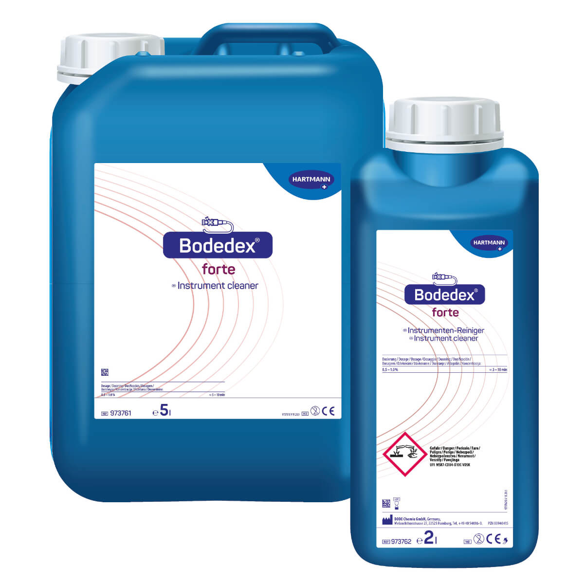 Bodedox Fort HARTMANN Bode Bodedex forte Instrumentendesinfektion 5.000 ml (Kanister ...