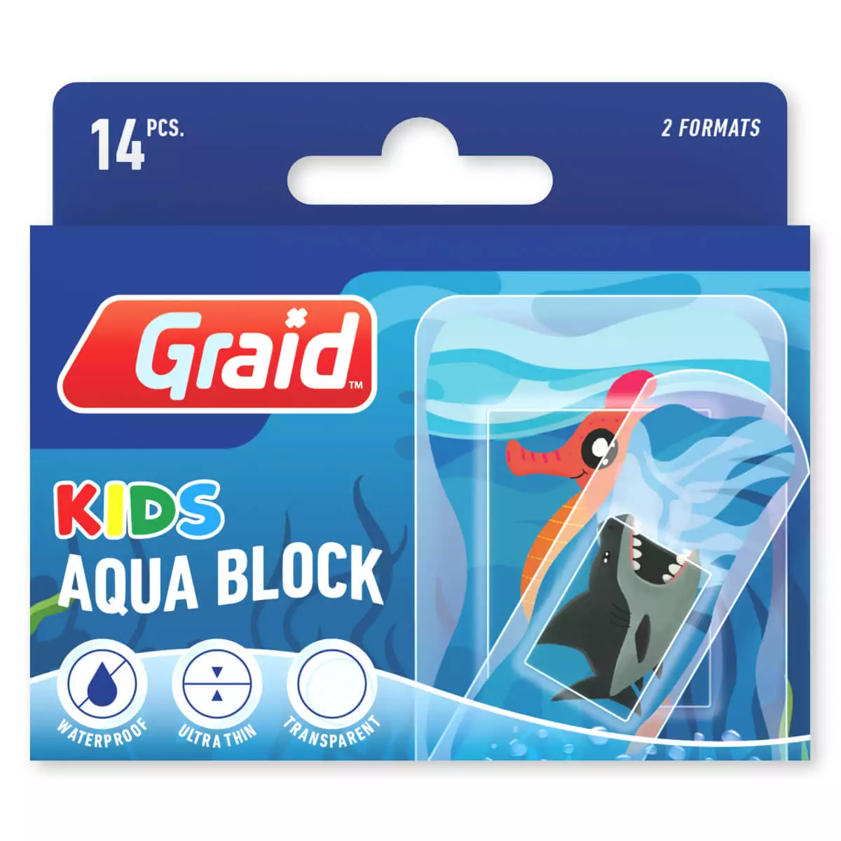 Graid Aqua Block Kids Pflaster