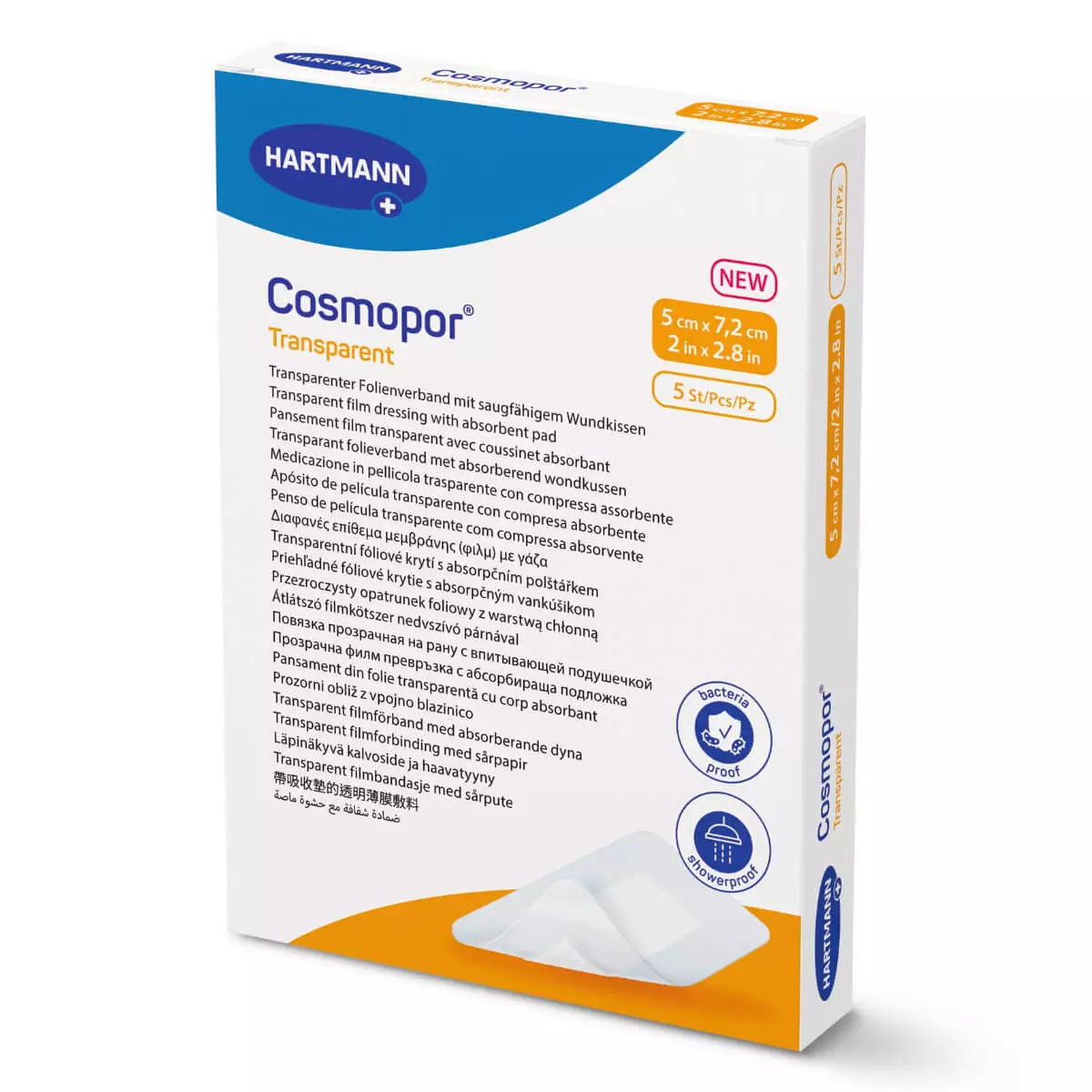 HARTMANN Cosmopor transparent Folienverband