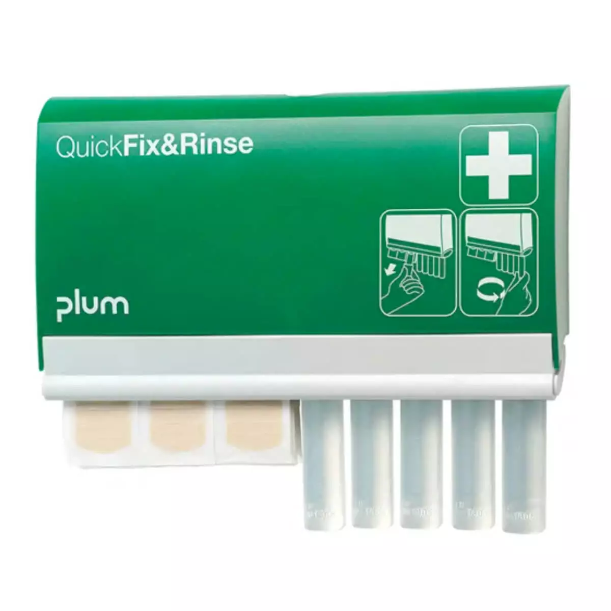 Plum QuickFix & Rinse-Spender mit Füllung