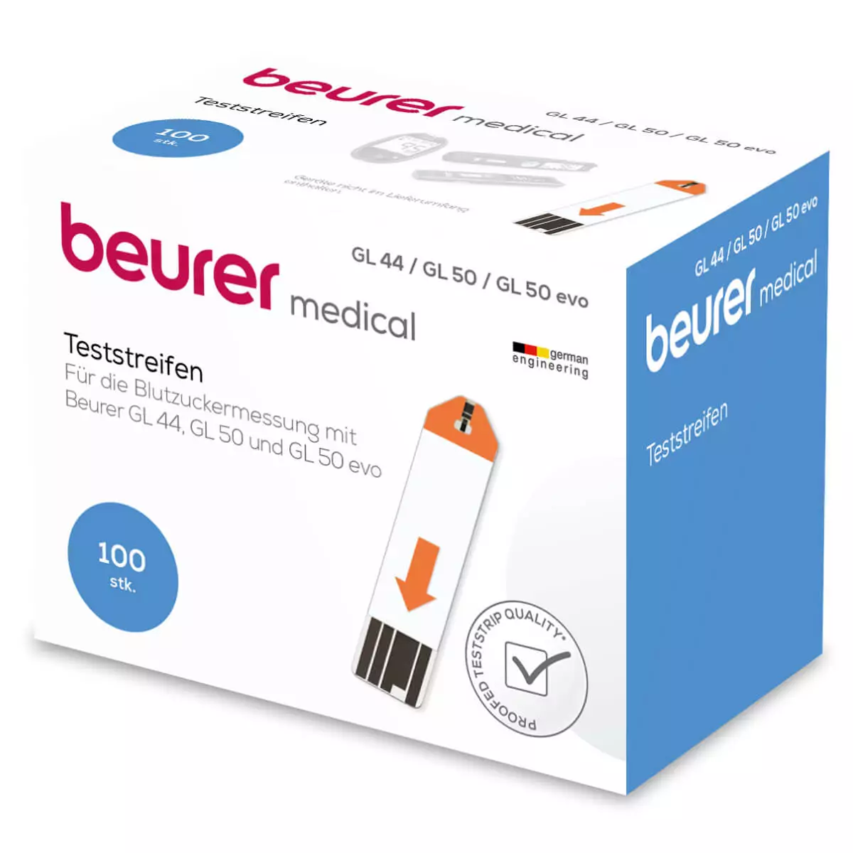 Beurer Blutzucker-Teststreifen