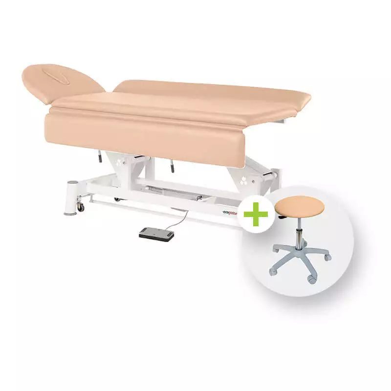 Ecopostural Behandlungsliege mit verstellbaren Seitenteilen
