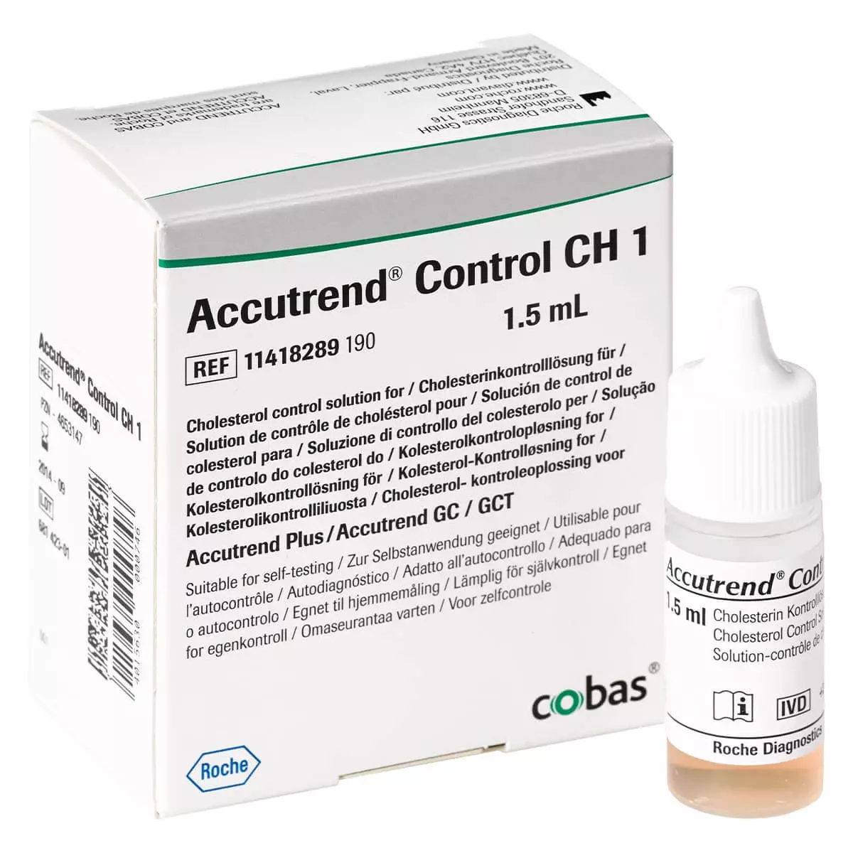 Roche Accutrend Kontrolllösung