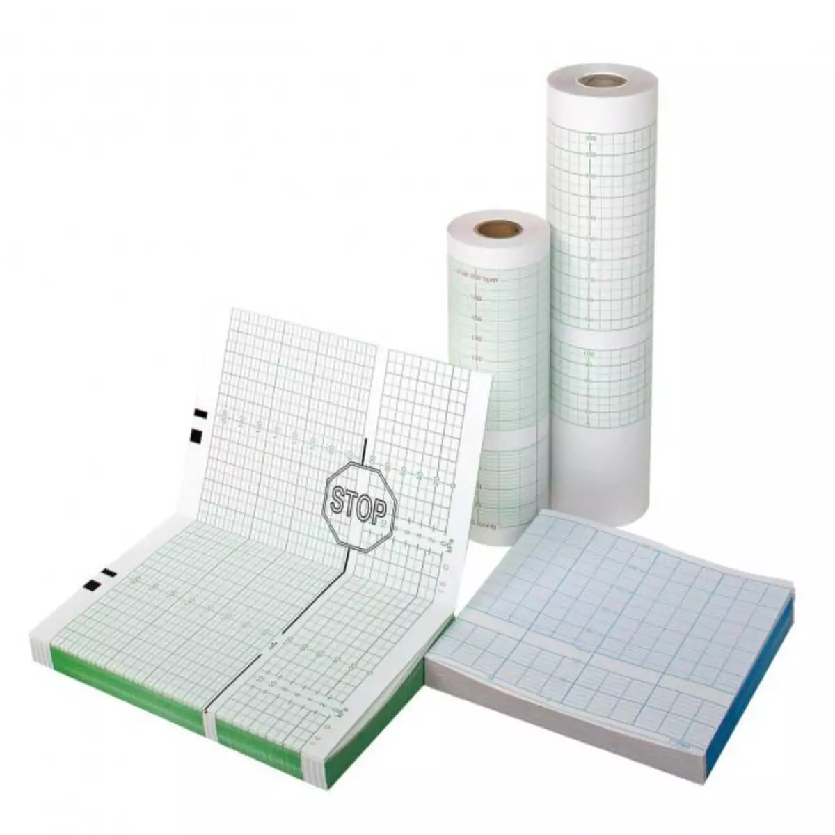 Diagramm Halbach CTG-Papier