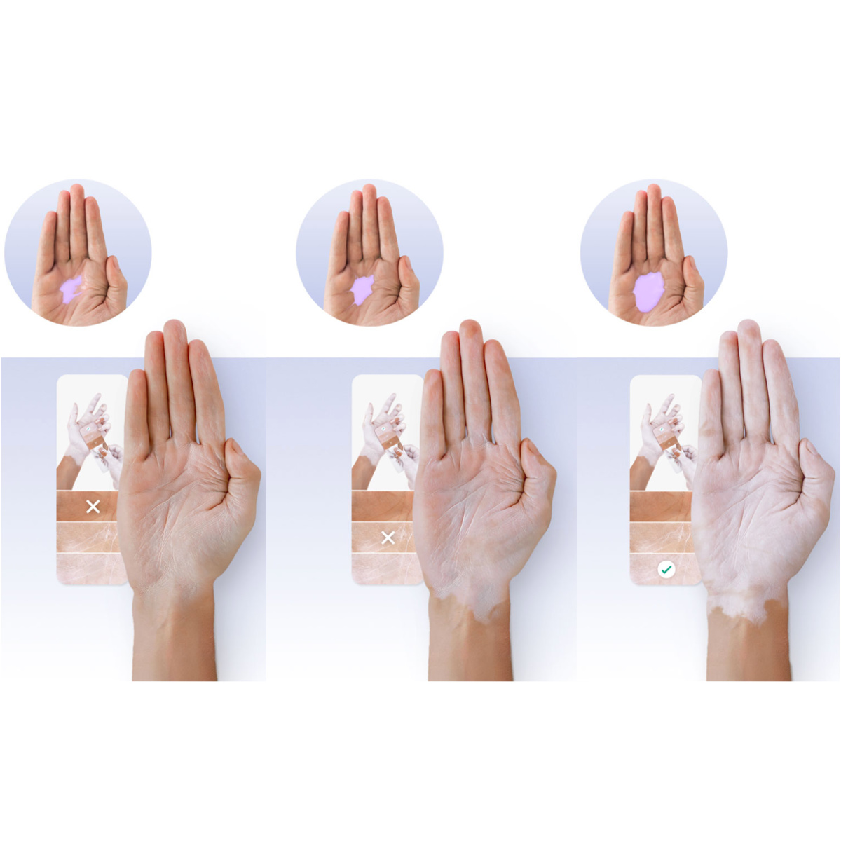 Heyfair DesiCoach 4Groups white Händehygiene-Trainingsset