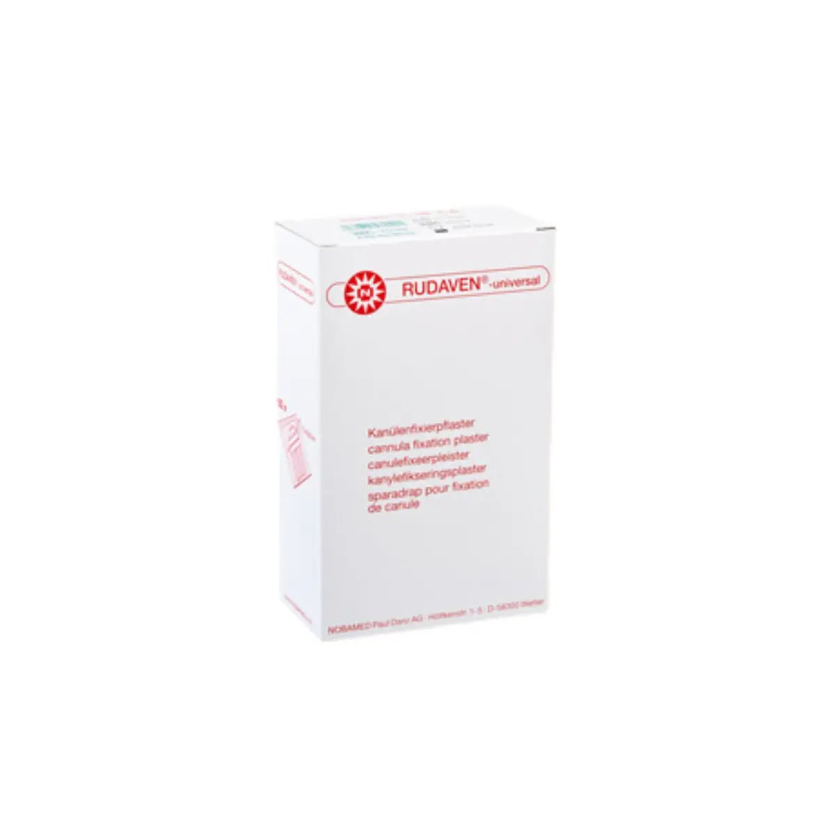 NOBAMED RUDAVEN-universal Kanülenfixierpflaster NOBAMED RUDAVEN-universal Kanülenfixierpflaster