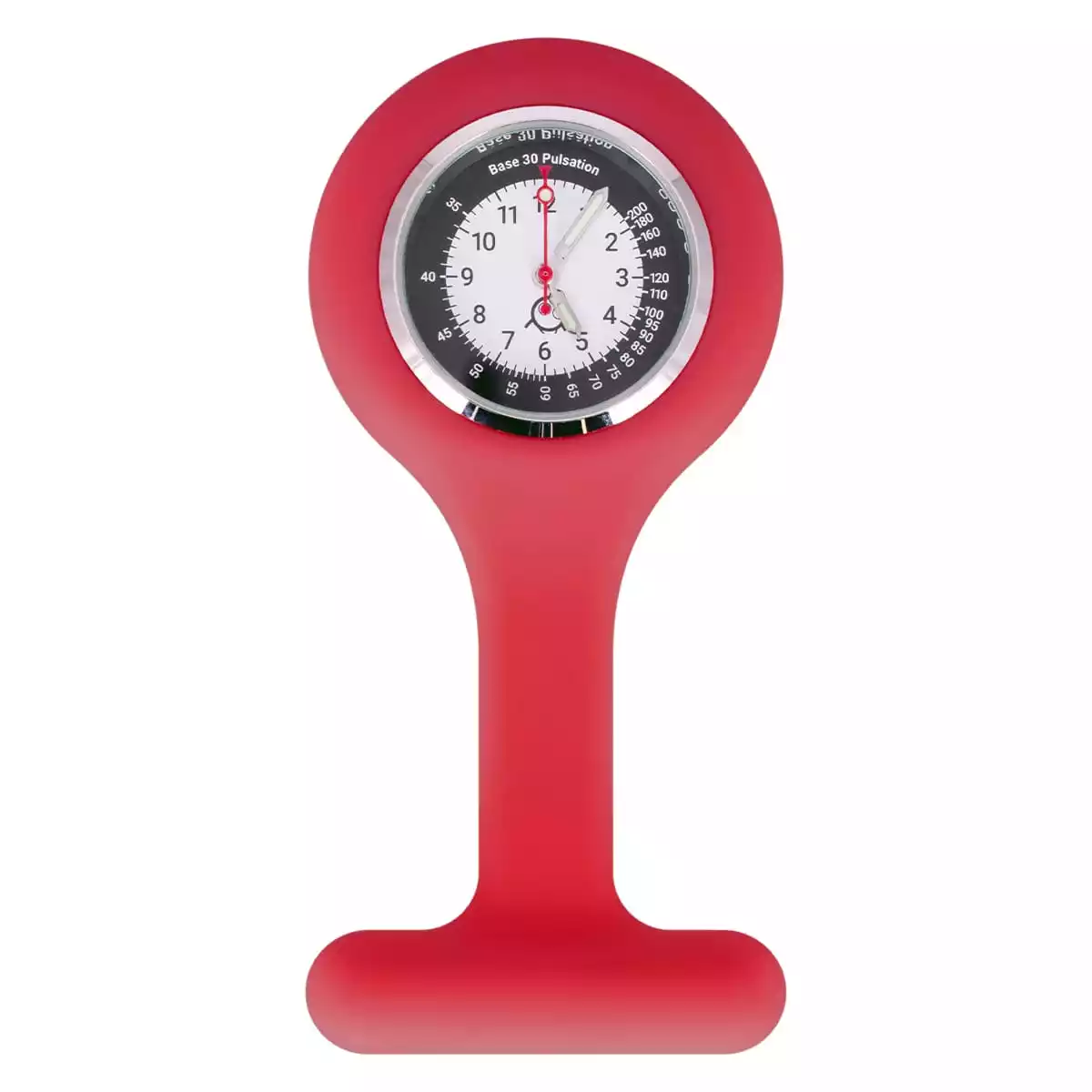 DocCheck Tools Silikon-Schwesternuhr mit Clip "Tic"