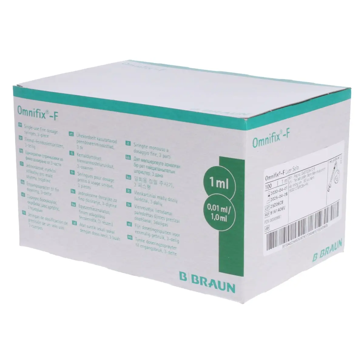 B. Braun Omnifix-F Feindosierungsspritzen