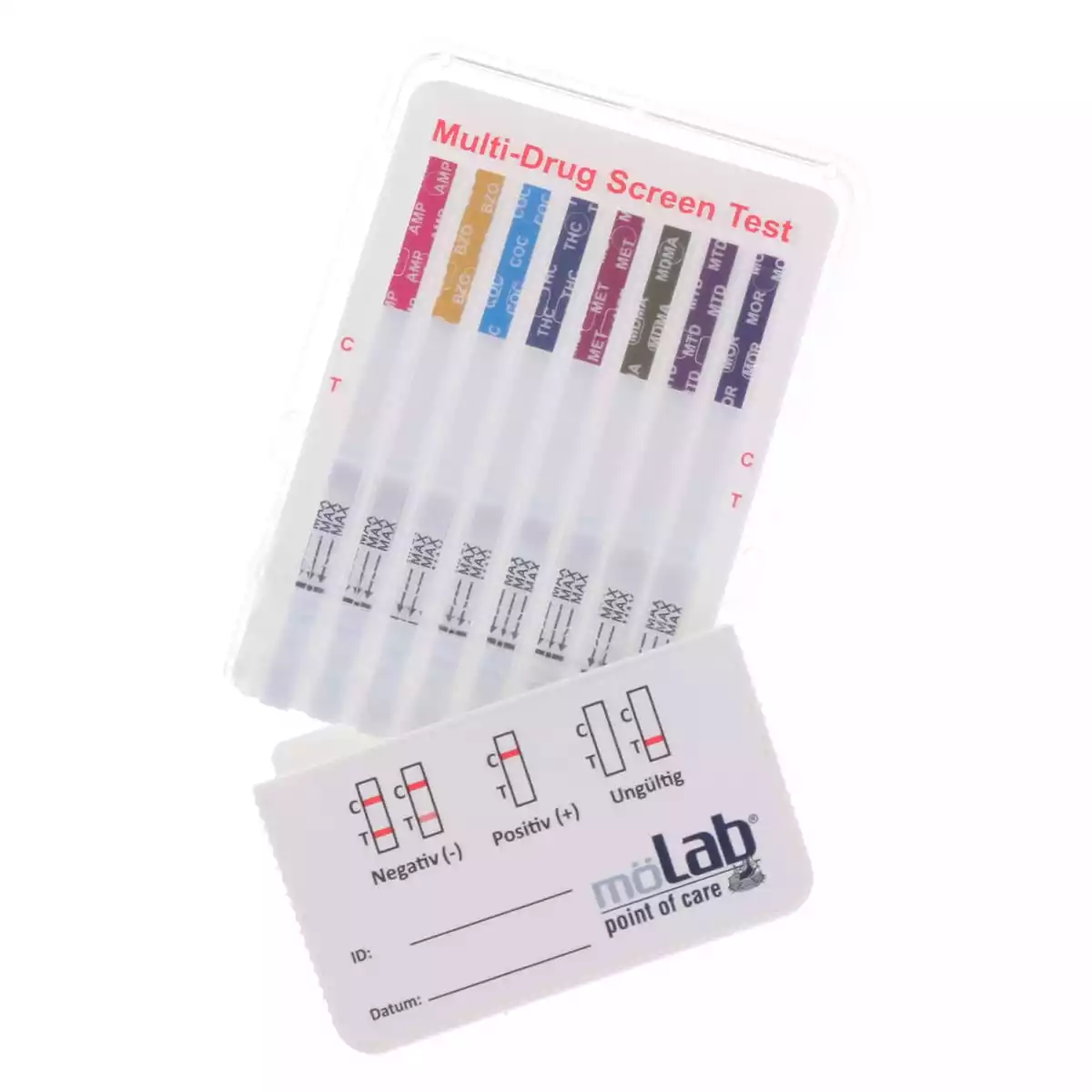 möLab OneSecond Drogen Multi-Dip Schnelltest möLab OneSecond Drogen Multi-Dip Schnelltest