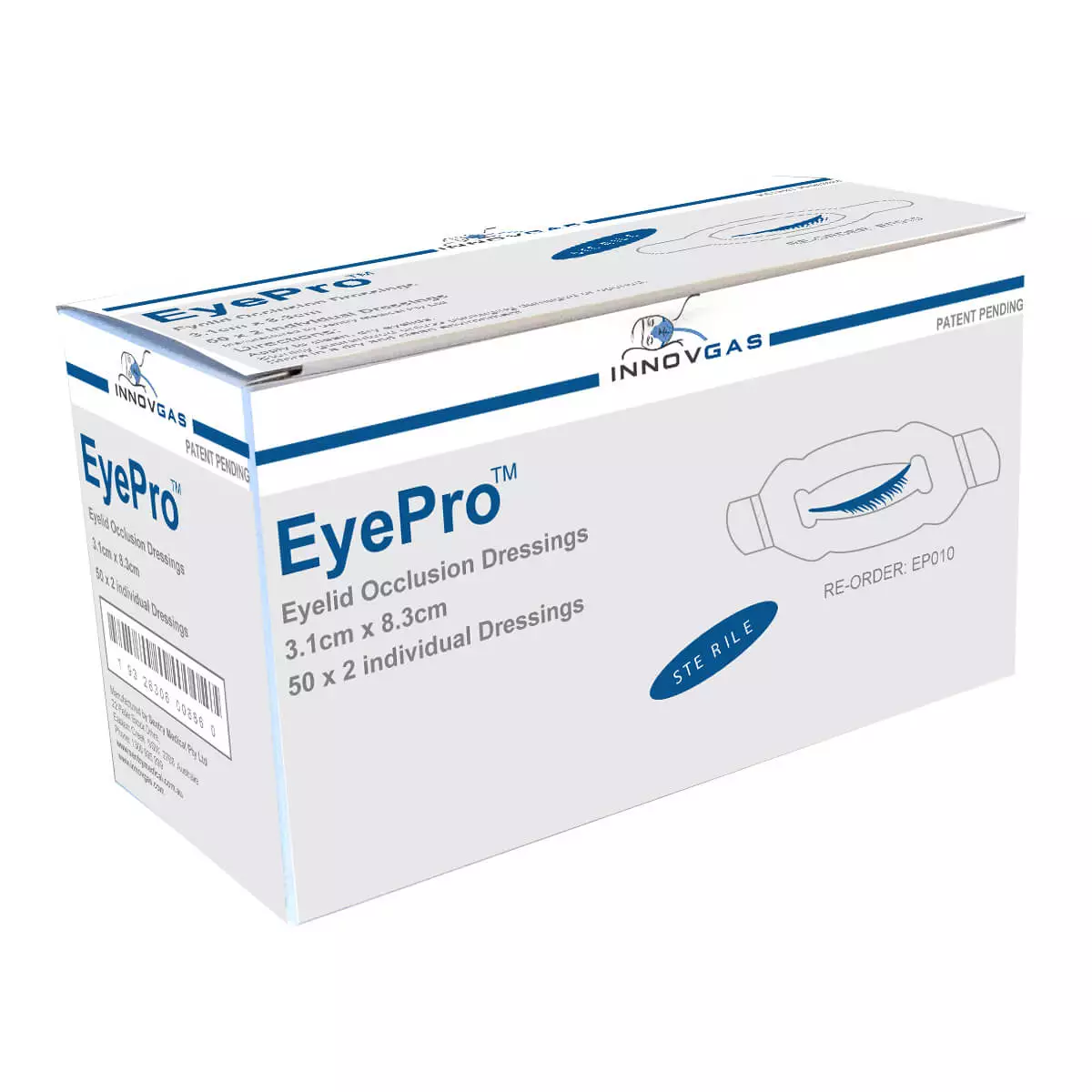 Innovgas EyePro Augenschutzpflaster
