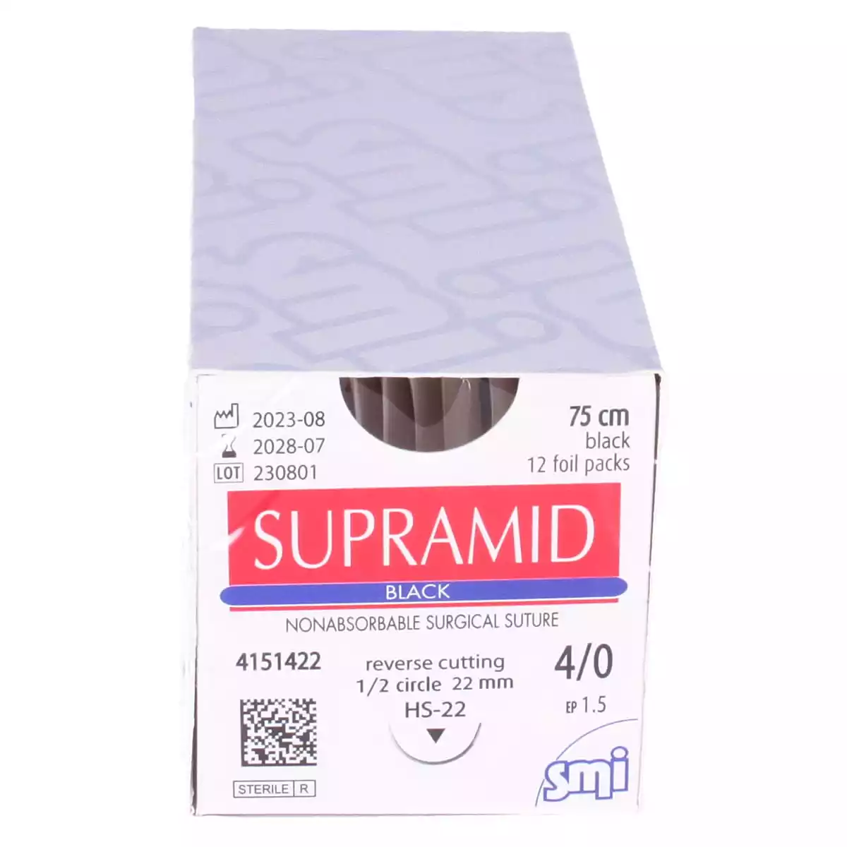 SMI Supramid Black Nahtmaterial