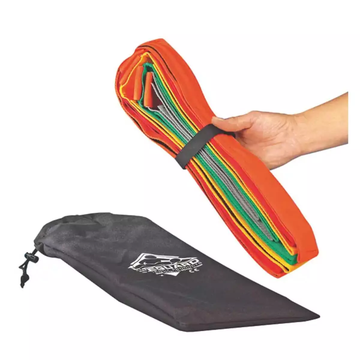 servoprax Lifeguard 10-Punkt Fixiersystem für Spineboards