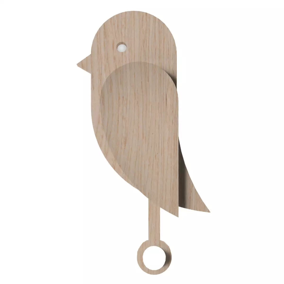 Birdie Birdie 2.0 Luftqualitätssensor – Wood Edition