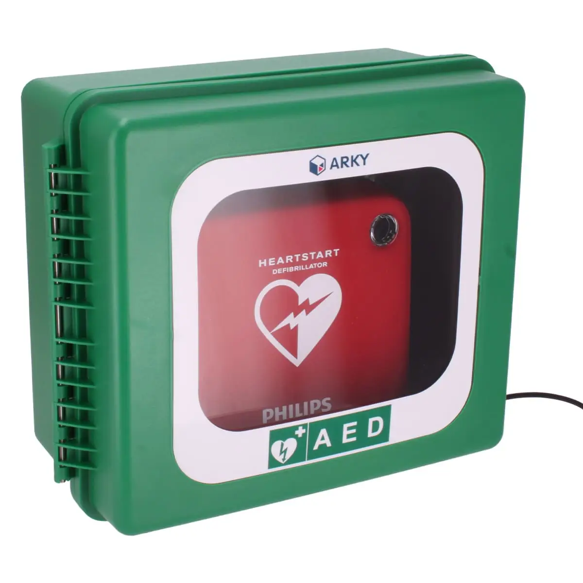 ARKY AED-Schrank mit Alarm für den Außenbereich ARKY AED-Schrank mit Alarm für den Außenbereich