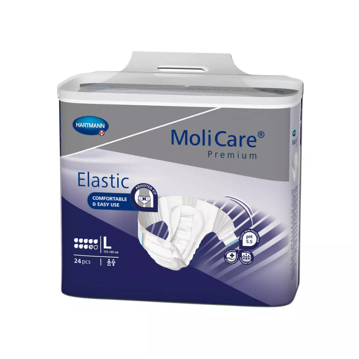 HARTMANN MoliCare Premium Elastic Inkontinenzslip 9 Tropfen