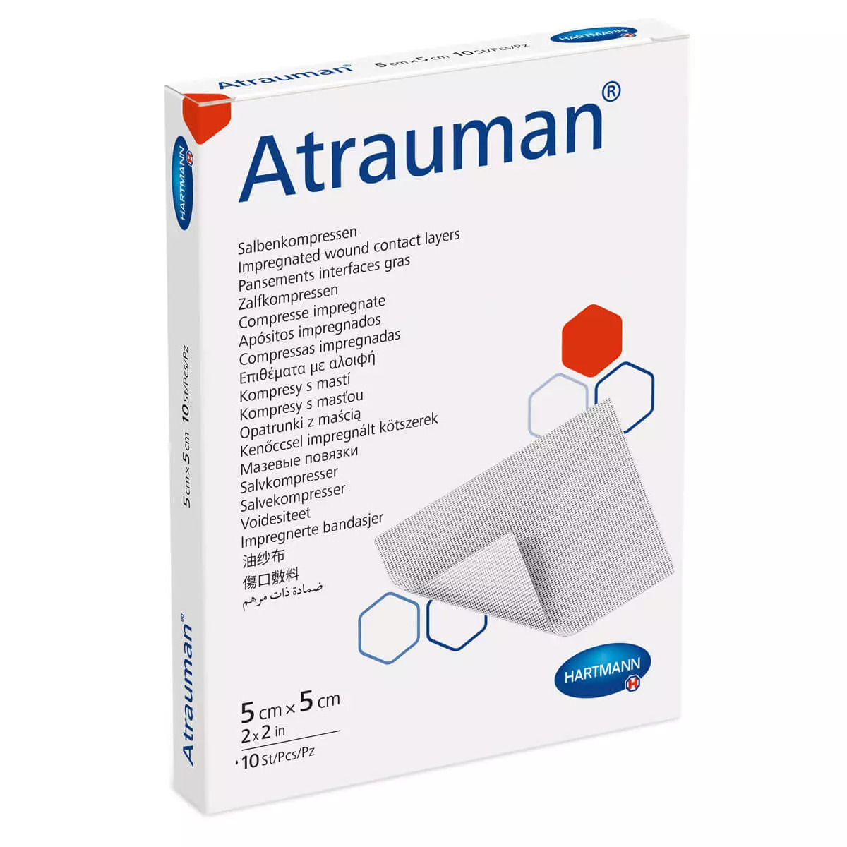 HARTMANN Atrauman Salbenkompressen steril