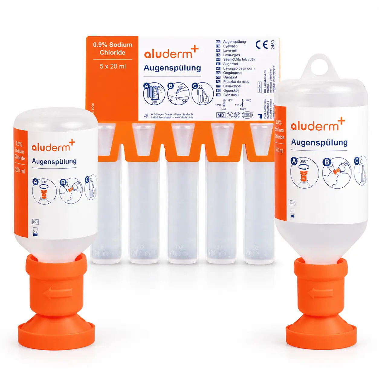 SÖHNGEN aluderm Augenspülung 0,9 % Natriumchlorid SÖHNGEN aluderm Augenspülung 0,9 % Natriumchlorid